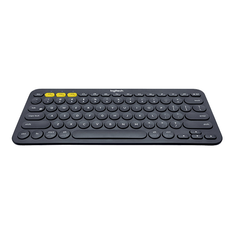 คีย์บอร์ด Bluetooth ไร้สายแบบพกพาหลายอุปกรณ์ Logitech K380, K380