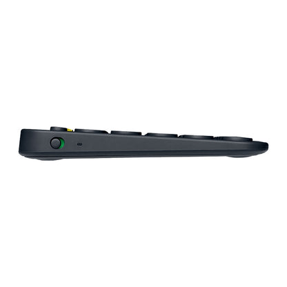 คีย์บอร์ด Bluetooth ไร้สายแบบพกพาหลายอุปกรณ์ Logitech K380, K380