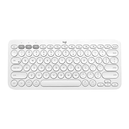 คีย์บอร์ด Bluetooth ไร้สายแบบพกพาหลายอุปกรณ์ Logitech K380, K380