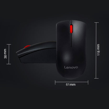 Lenovo M120 Pro Fashion Office เมาส์ไร้สาย Red Dot, M120 Pro Wireless Mouse