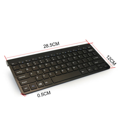 KM-909 แป้นพิมพ์มัลติมีเดียไร้สาย 2.4GHz + เมาส์ปากกาออปติคอลไร้สายพร้อมตัวรับสัญญาณ USB สำหรับแล็ปท็อปคอมพิวเตอร์พีซีการจัดส่งสีของเมาส์ปากกาสุ่ม, KM-909 Keyboard + Pen Mouse (White), KM-909 Keyboard + Pen Mouse (Black)