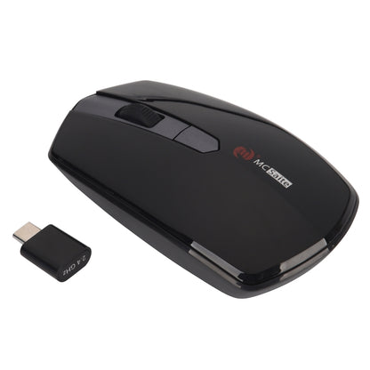 MCSaite MC-369AG USB-C / Type-C 1600DPI เมาส์ออปติคอลไร้สาย 4 ปุ่มปรับความเร็วได้สามปุ่ม