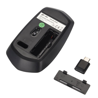 MCSaite MC-369AG USB-C / Type-C 1600DPI เมาส์ออปติคอลไร้สาย 4 ปุ่มปรับความเร็วได้สามปุ่ม