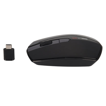 MCSaite MC-369AG USB-C / Type-C 1600DPI เมาส์ออปติคอลไร้สาย 4 ปุ่มปรับความเร็วได้สามปุ่ม