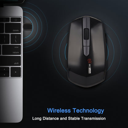 MCSaite MC-369AG USB-C / Type-C 1600DPI เมาส์ออปติคอลไร้สาย 4 ปุ่มปรับความเร็วได้สามปุ่ม