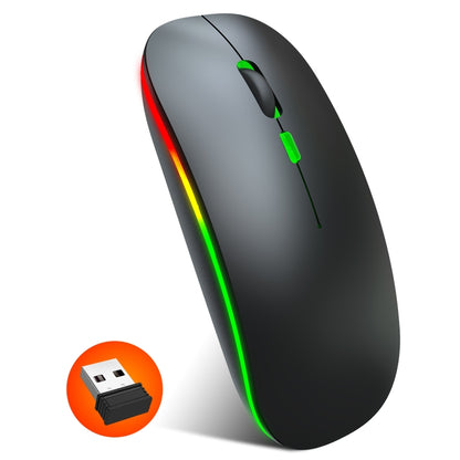 HXSJ M40 4 คีย์ 2.4G เมาส์ไร้สายสีสันสดใส