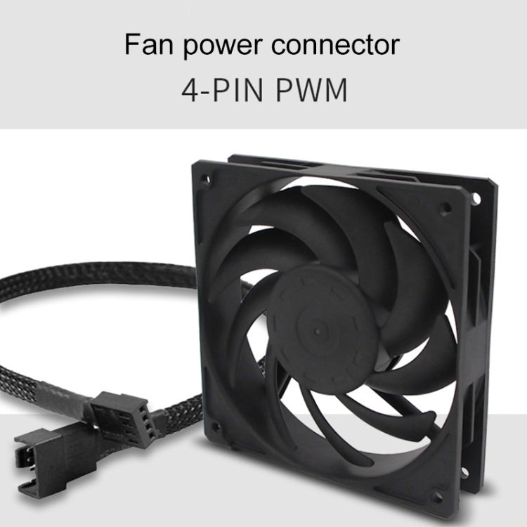 พัดลมระบายความร้อนหม้อน้ำซีพียูคอมพิวเตอร์ F140, F140