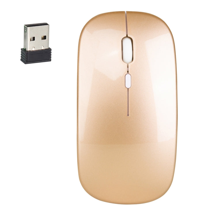 HXSJ M80 2.4GHz Wireless 1600DPI ปรับความเร็วได้สามระดับ เม้าส์ ปิดเสียงแสง, Black, Grey, Gold, Rose Gold, Silver, White
