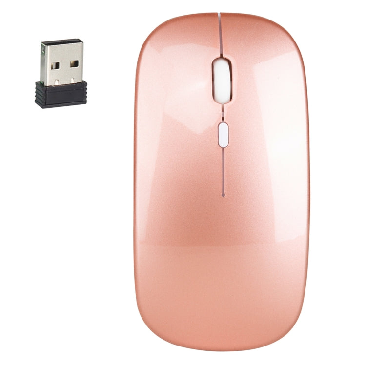 HXSJ M80 2.4GHz Wireless 1600DPI ปรับความเร็วได้สามระดับ เม้าส์ ปิดเสียงแสง, Black, Grey, Gold, Rose Gold, Silver, White