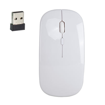 HXSJ M80 2.4GHz Wireless 1600DPI ปรับความเร็วได้สามระดับ เม้าส์ ปิดเสียงแสง, Black, Grey, Gold, Rose Gold, Silver, White