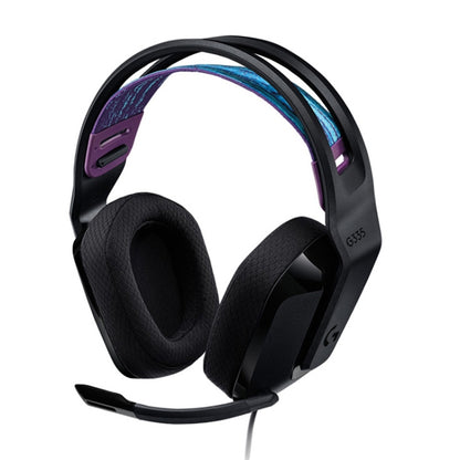 ชุดหูฟังสำหรับเล่นเกมแบบมีสายแบบพับได้ Logitech G335 พร้อมไมโครโฟน