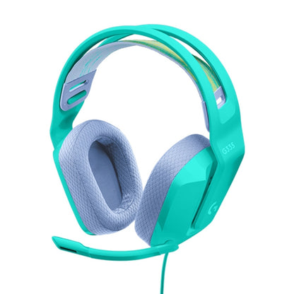 ชุดหูฟังสำหรับเล่นเกมแบบมีสายแบบพับได้ Logitech G335 พร้อมไมโครโฟน