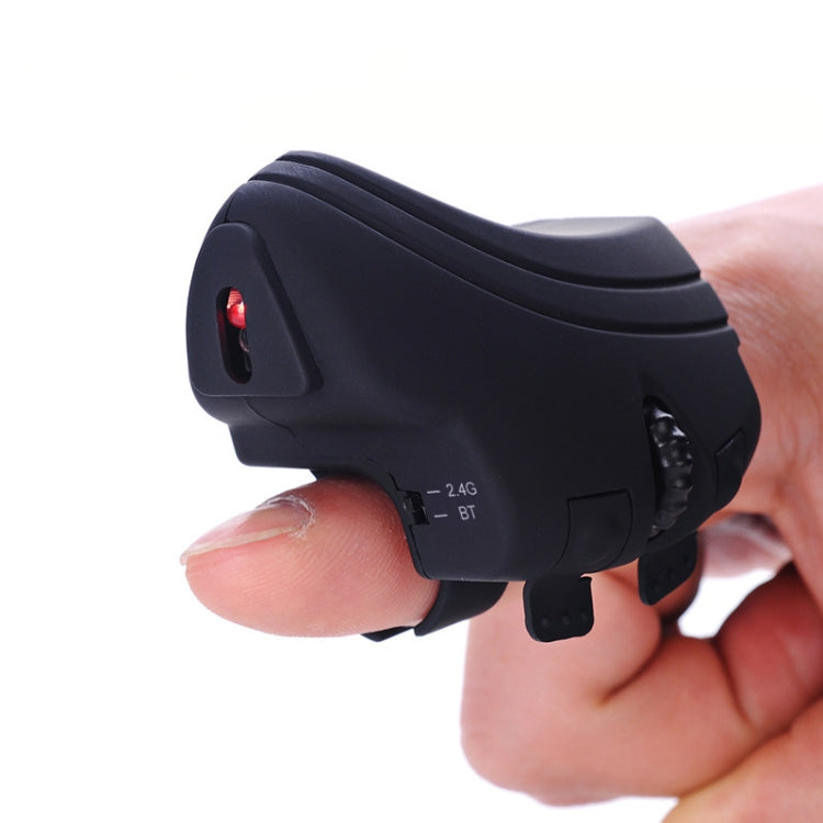 GM306DM Bluetooth + 2.4GHz Dual-mode Lazy Finger Ring Mouse เมาส์ไร้สายแบบชาร์จไฟได้