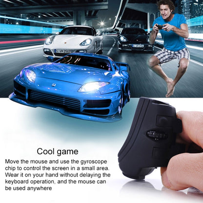 GM306DM Bluetooth + 2.4GHz Dual-mode Lazy Finger Ring Mouse เมาส์ไร้สายแบบชาร์จไฟได้
