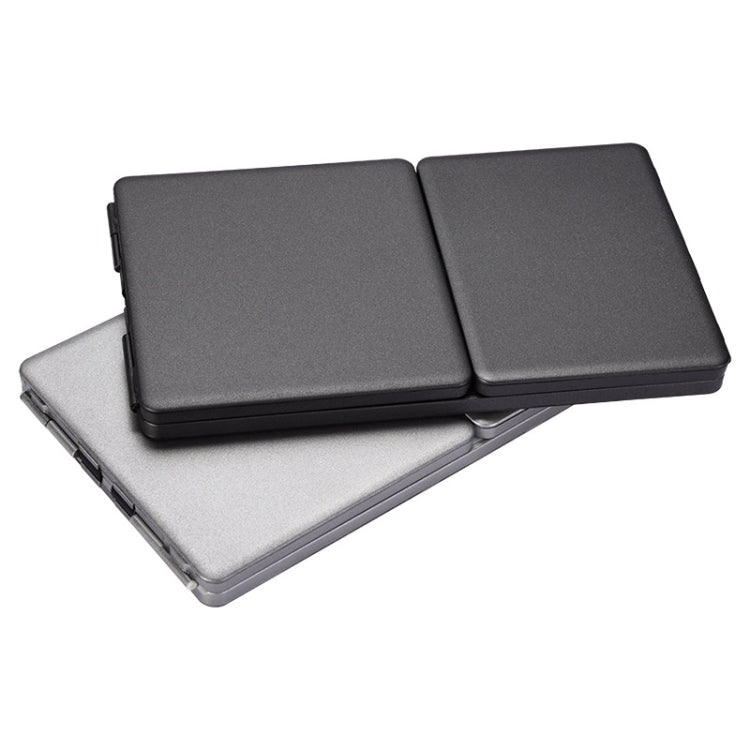 GK408 คีย์บอร์ดไร้สาย Bluetooth แบบชาร์จสามพับพร้อมทัชแพด รองรับ Android / IOS / Windows