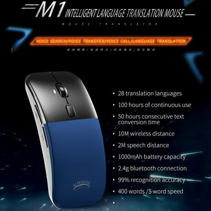 Boeleo BM01 เมาส์ไร้สายแปลภาษาด้วยเสียงอัจฉริยะ