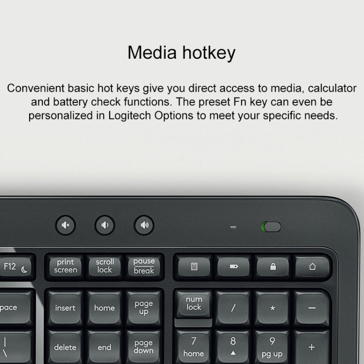 ชุดคีย์บอร์ดและเมาส์ไร้สาย Logitech MK540