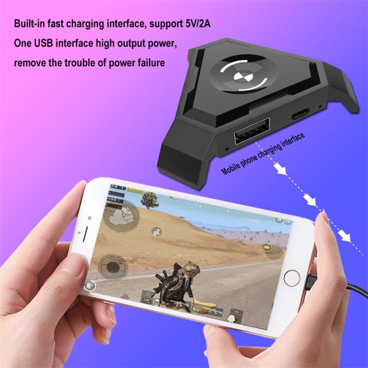 HXSJ P5 Bluetooth 4.1 คีย์บอร์ดเมาส์ Bluetooth Gaming Converter ไม่สามารถกดรุ่นได้