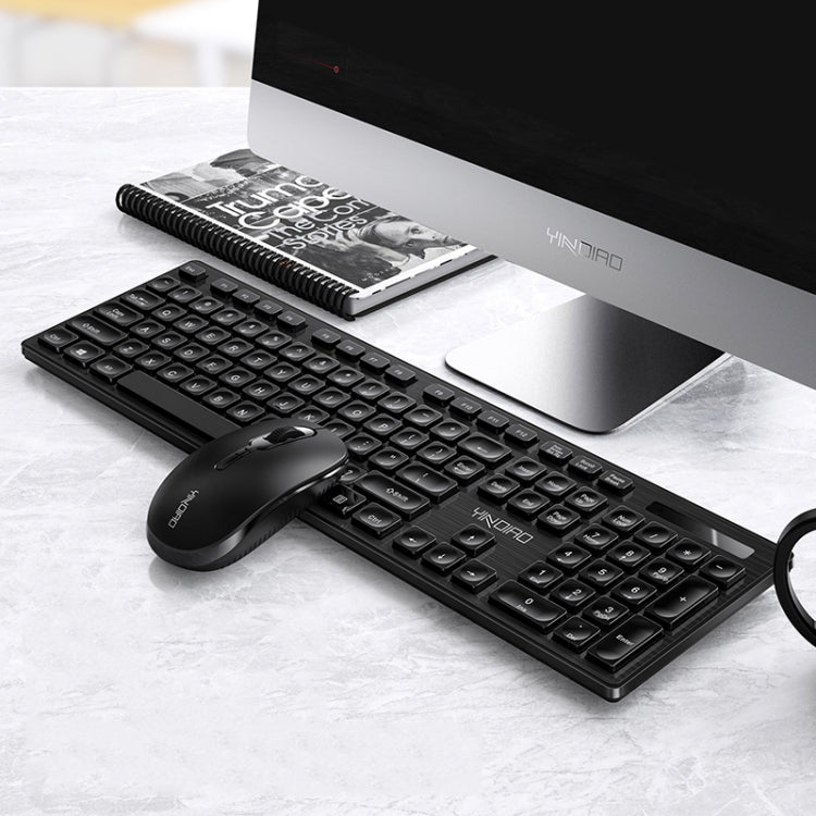 YINDIAO V3 Max Business Office เงียบ ชุดเมาส์คีย์บอร์ดไร้สาย