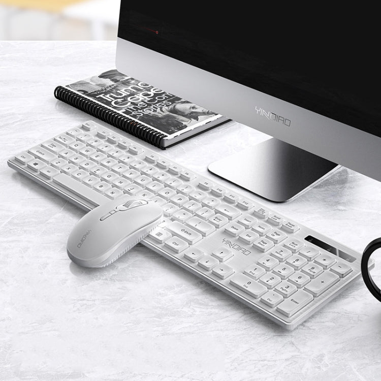 YINDIAO V3 Max Business Office เงียบ ชุดเมาส์คีย์บอร์ดไร้สาย