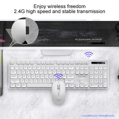YINDIAO V3 Max Business Office เงียบ ชุดเมาส์คีย์บอร์ดไร้สาย