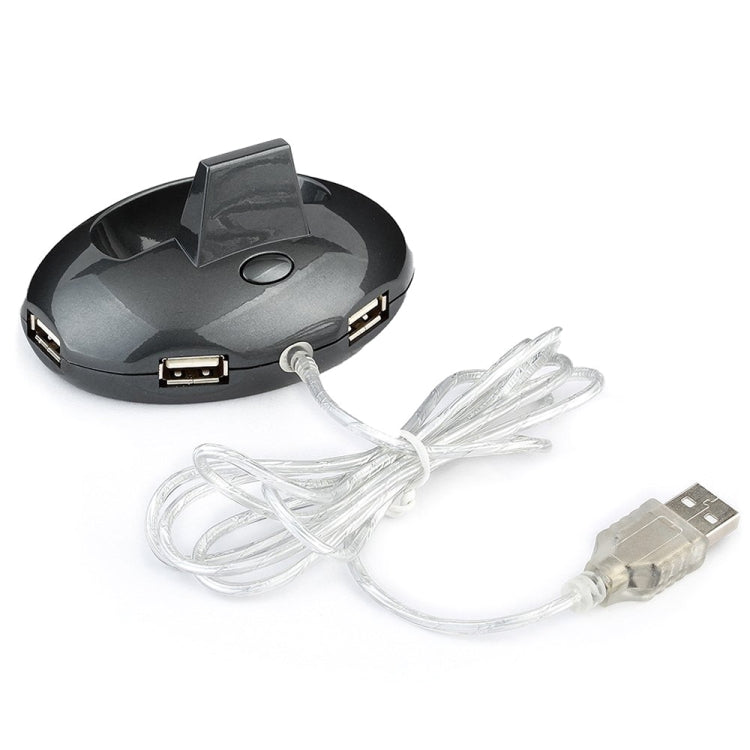 MZ-012 2.4G 1200 DPI เมาส์ออปติคอลแบบชาร์จไร้สายพร้อมฮับ USB 3 พอร์ต / แท่นชาร์จ