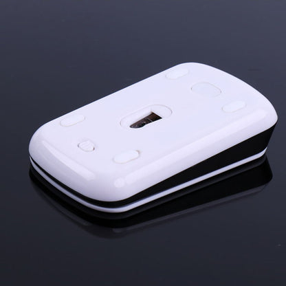 TM-825 2.4GHz 1200 DPI Wireless Touch Scroll Optical Mouse สำหรับแล็ปท็อปเดสก์ท็อป Mac (สีขาว)