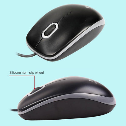 ชุดเมาส์คีย์บอร์ดแบบมีสาย Logitech MK200