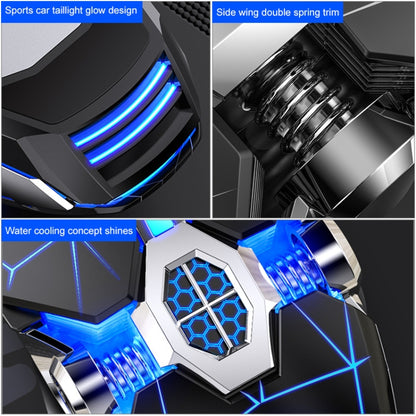 YINDIAO 3200DPI 4 โหมดปรับ 7 ปุ่ม RGB Light Wired Gaming เมาส์กล, สไตล์: เวอร์ชันเสียง, Style: Audio Version