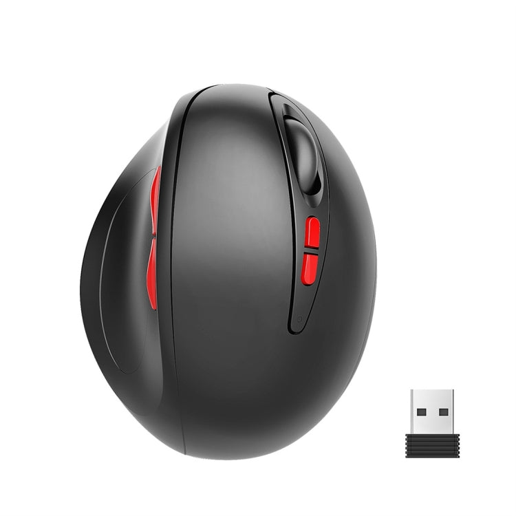 HXSJ T33 2.4GHz เมาส์โน้ตบุ๊คไร้สายตามหลักสรีรศาสตร์