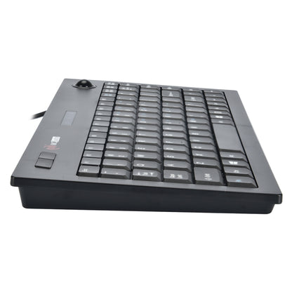 MC Saite MC-9712 คีย์บอร์ดคอมพิวเตอร์มัลติมีเดียแบบมีสาย 88 คีย์พร้อมแทร็กบอลสำหรับ Windows, MC-9712