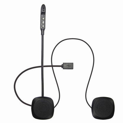 T2 Bluetooth V5.0 ชุดหูฟังติดหมวกกันน็อค 5V สำหรับการขับขี่รถจักรยานยนต์พร้อมไมโครโฟนป้องกันการรบกวน