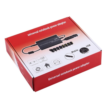 แล็ปท็อปโน้ตบุ๊กเครื่องชาร์จอเนกประสงค์ 100W พร้อมที่ชาร์จแบตในรถและอะแดปเตอร์ไฟ AC และอะแดปเตอร์ไฟ 8 ตัวและพอร์ต USB 1 พอร์ตสำหรับ Samsung, Sony, Asus, Acer, IBM, HP, DELL, ปลั๊กสหราชอาณาจักร, AU Plug, EU Plug, UK Plug