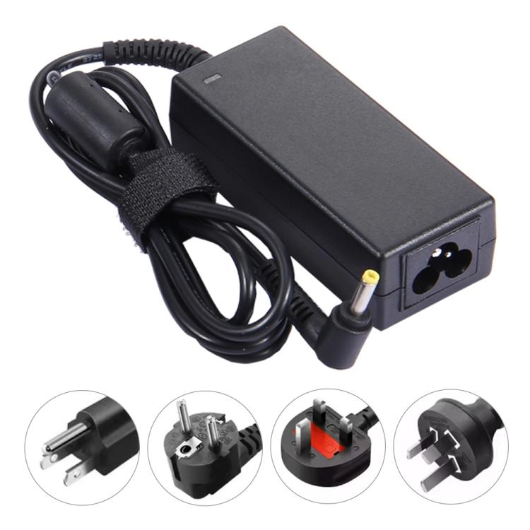 19.5V 2.05A 40W 4.0x1.7 มม.แล็ปท็อปโน้ตบุ๊ค Power Adapter Charger พร้อมสายไฟสำหรับ HP Mini (1131TU, 017TU, 1000, 1014TU, 1103TU, 1119TU, 1010TU, 1103 110, 210)