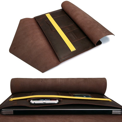 สำหรับ Macbook ขนาด 12 นิ้วและต่ำกว่า, Samsung, Lenovo, Sony, DELL Alienware, CHUWI, ASUS, HP, 12 inch (Yellow), 12 inch (Coffee)