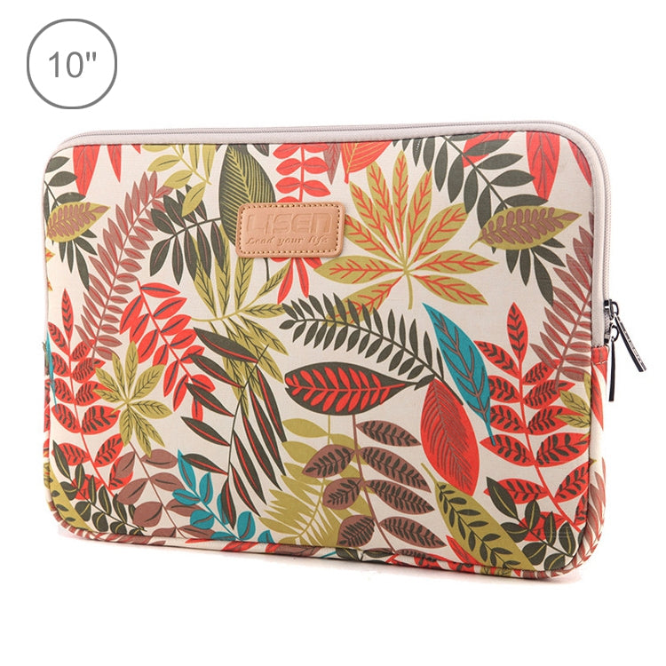 Lisen 10 นิ้วเคสแขนสีสันสดใสกระเป๋าเอกสารซิปสำหรับ iPad Air 2, iPad Air, iPad 4, iPad ใหม่, Galaxy Tab A 10.1, Lenovo Yoga 10.1 นิ้ว, Microsoft Surface Pro 10.6, 10 นิ้วและต่ำกว่าแล็ปท็อป/แท็บเล็ต, 10 inch