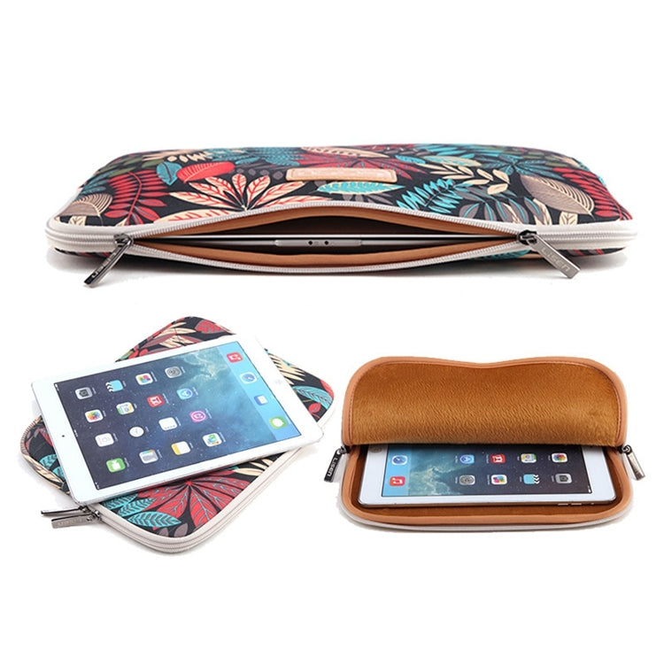 Lisen 12 นิ้วเคสแขนสีสันสดใสกระเป๋าเอกสารซิปสำหรับ iPad, Macbook, Samsung, Lenovo, Sony, DELL Alienware, CHUWI, ASUS, HP, แล็ปท็อป / แท็บเล็ตขนาด 12 นิ้วและต่ำกว่า, 12 inch