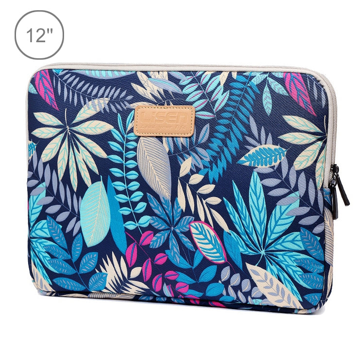Lisen 12 นิ้วเคสแขนสีสันสดใสกระเป๋าเอกสารซิปสำหรับ iPad, Macbook, Samsung, Lenovo, Sony, DELL Alienware, CHUWI, ASUS, HP, แล็ปท็อป / แท็บเล็ตขนาด 12 นิ้วและต่ำกว่า, 12 inch