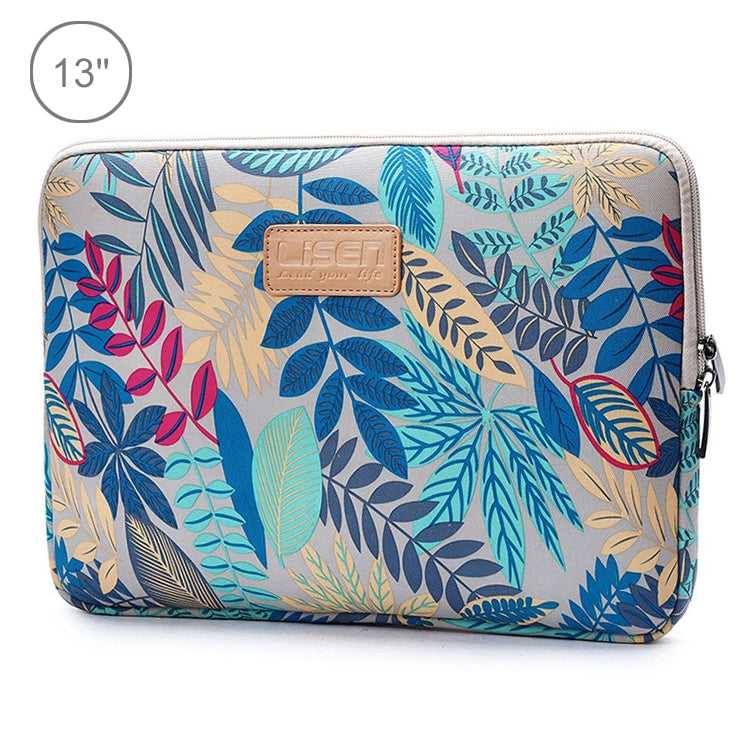Lisen 13 นิ้วเคสแขนสีสันสดใสกระเป๋าเอกสารซิปสำหรับ Macbook, Samsung, Lenovo, Sony, DELL Alienware, CHUWI, ASUS, HP, แล็ปท็อปขนาด 13 นิ้วและต่ำกว่า, 13 inch