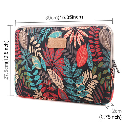 เคสแขนสีสันสดใสกระเป๋าเอกสารซิปสำหรับ Macbook, Samsung, Lenovo, Sony, DELL Alienware, CHUWI, ASUS, HP, แล็ปท็อปขนาด 15.6 นิ้วและต่ำกว่า, 15 inch