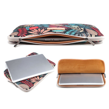 เคสแขนสีสันสดใสกระเป๋าเอกสารซิปสำหรับ Macbook, Samsung, Lenovo, Sony, DELL Alienware, CHUWI, ASUS, HP, แล็ปท็อปขนาด 15.6 นิ้วและต่ำกว่า, 15 inch