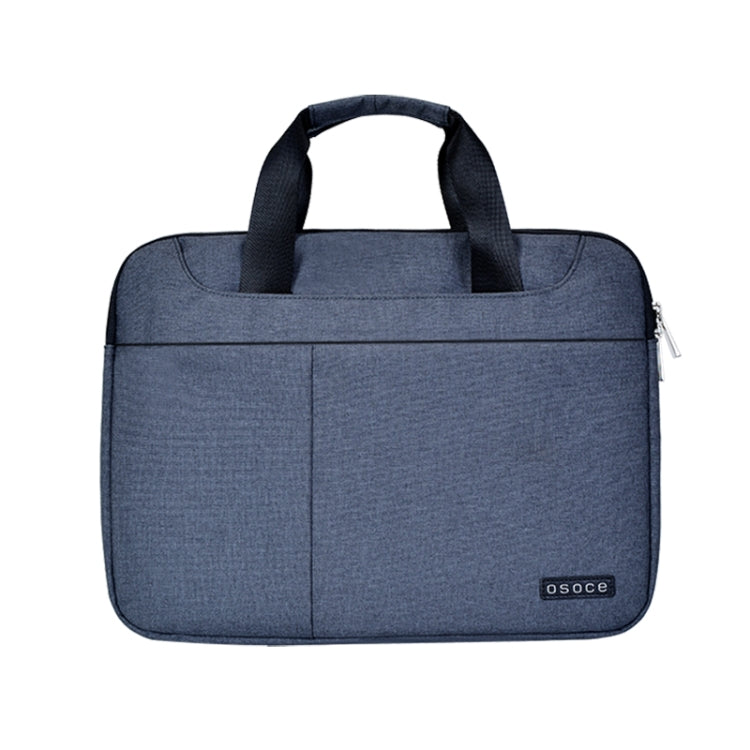 OSOCE S63 กระเป๋าแล็ปท็อปซิปมือถือไหล่ทนต่อการสึกหรอระบายอากาศสำหรับ Macbook ขนาด 15 นิ้วและต่ำกว่า, Samsung, Lenovo, Sony, DELL Alienware, CHUWI, ASUS, HP