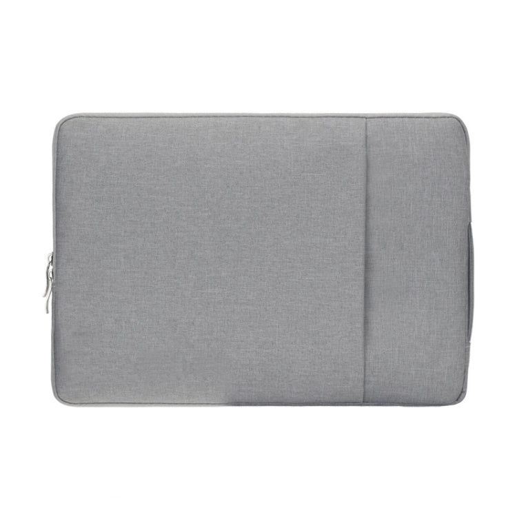 POFOKO C210 กระเป๋าซับแล็ปท็อปสำหรับธุรกิจเดนิมขนาด 14 นิ้ว, 14 inch