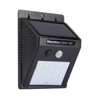 ไฟ LED 20 ดวงสำหรับลานบ้าน / สวน / บ้าน / ถนนรถแล่น / บันได / ผนังด้านนอก, 20 LEDs White Light