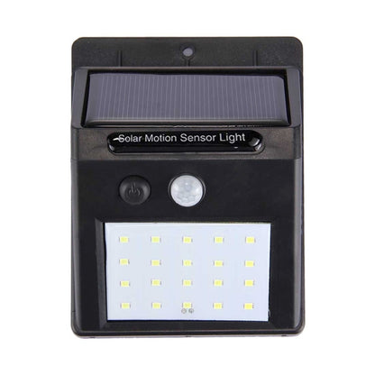 ไฟ LED 20 ดวงสำหรับลานบ้าน / สวน / บ้าน / ถนนรถแล่น / บันได / ผนังด้านนอก, 20 LEDs White Light
