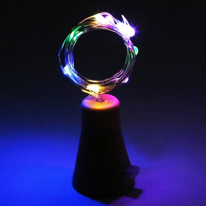 1 ม. 10 ไฟ LED SMD 0603 พลังงานแสงอาทิตย์ลวดทองแดงสายไฟโคมไฟนางฟ้าไฟตกแต่ง, 1m Colorful Light