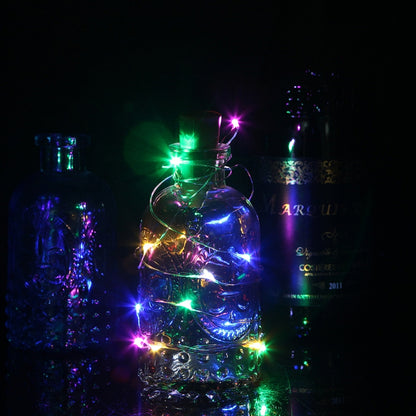 1 ม. 10 ไฟ LED SMD 0603 พลังงานแสงอาทิตย์ลวดทองแดงสายไฟโคมไฟนางฟ้าไฟตกแต่ง, 1m Colorful Light