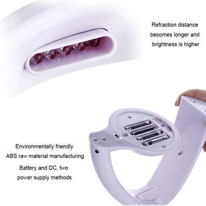 โรแมนติกเรนโบว์ฉายโคมไฟตกแต่งข้างเตียงไฟกลางคืน LED