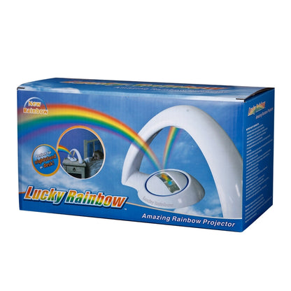 โรแมนติกเรนโบว์ฉายโคมไฟตกแต่งข้างเตียงไฟกลางคืน LED