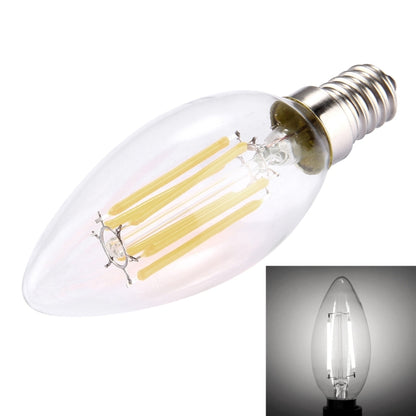 ไฟ LED 6 ดวง 450 LM หลอดประหยัดไฟสไตล์เรโทรสำหรับโถงทางเดิน ไฟ AC 220V, Apiciform E14 6W 220V White Light